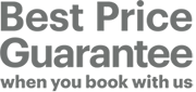 Best Price Guarantee when you book with us